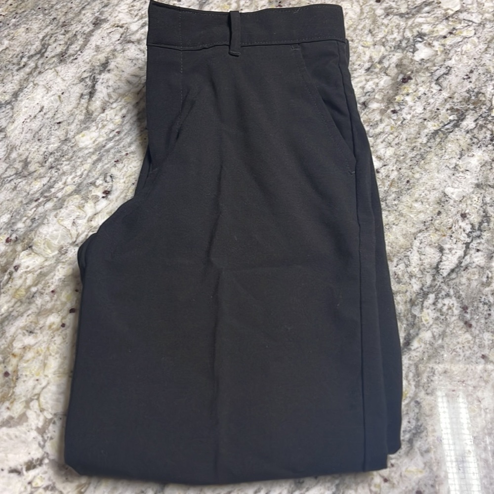 Van Heusen Boys Black Dress Pants Size 12